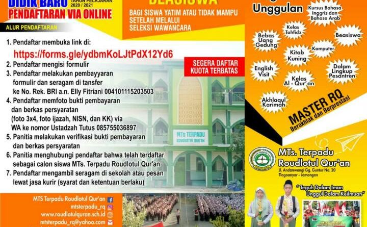 PPDB MASTER RQ LAMONGAN ONLINE